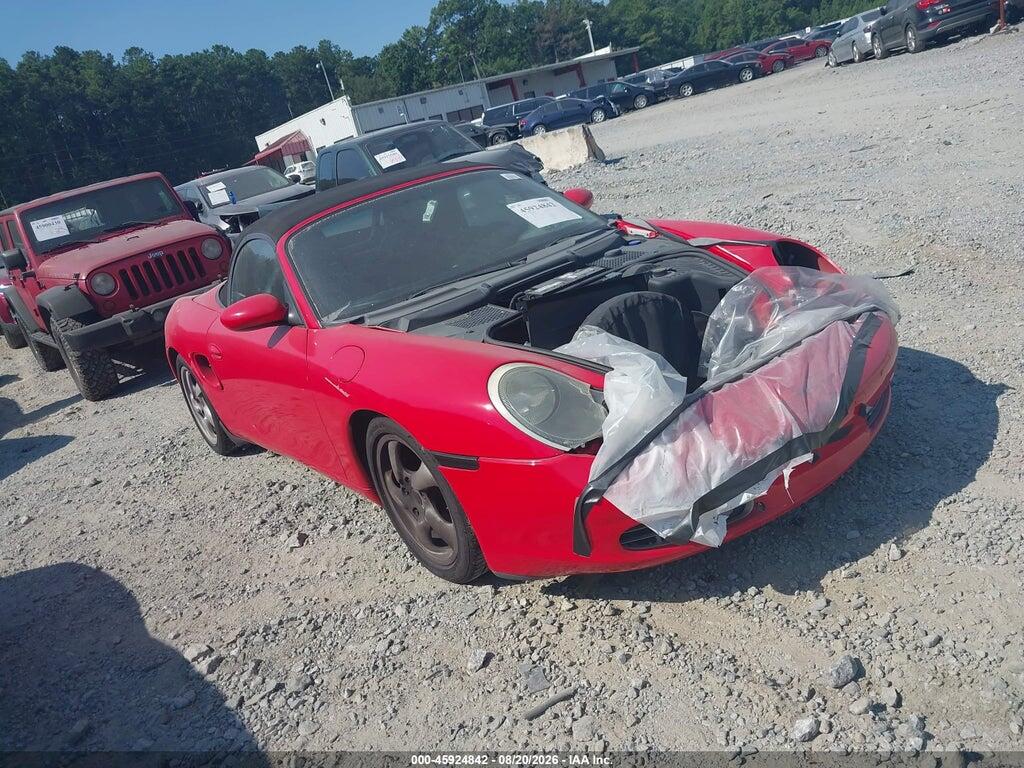 2001 PORSCHE BOXSTER WP0CA298X1U621559