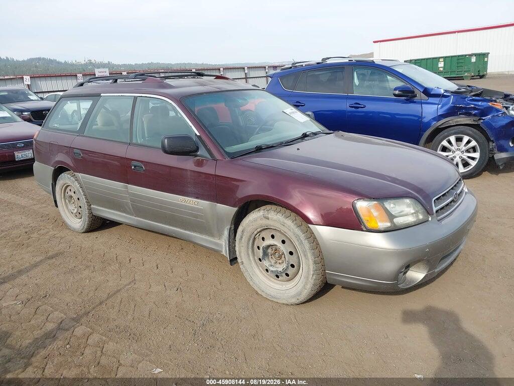 2001 SUBARU OUTBACK 4S3BH665117654246