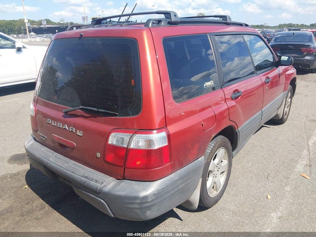 JF1SF63521H709376 2001 SUBARU FORESTER photo no. 4