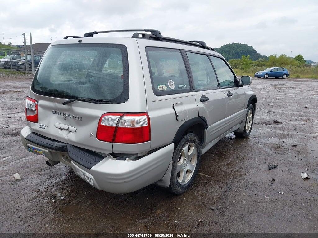 JF1SF65631H744465 2001 SUBARU FORESTER photo no. 4