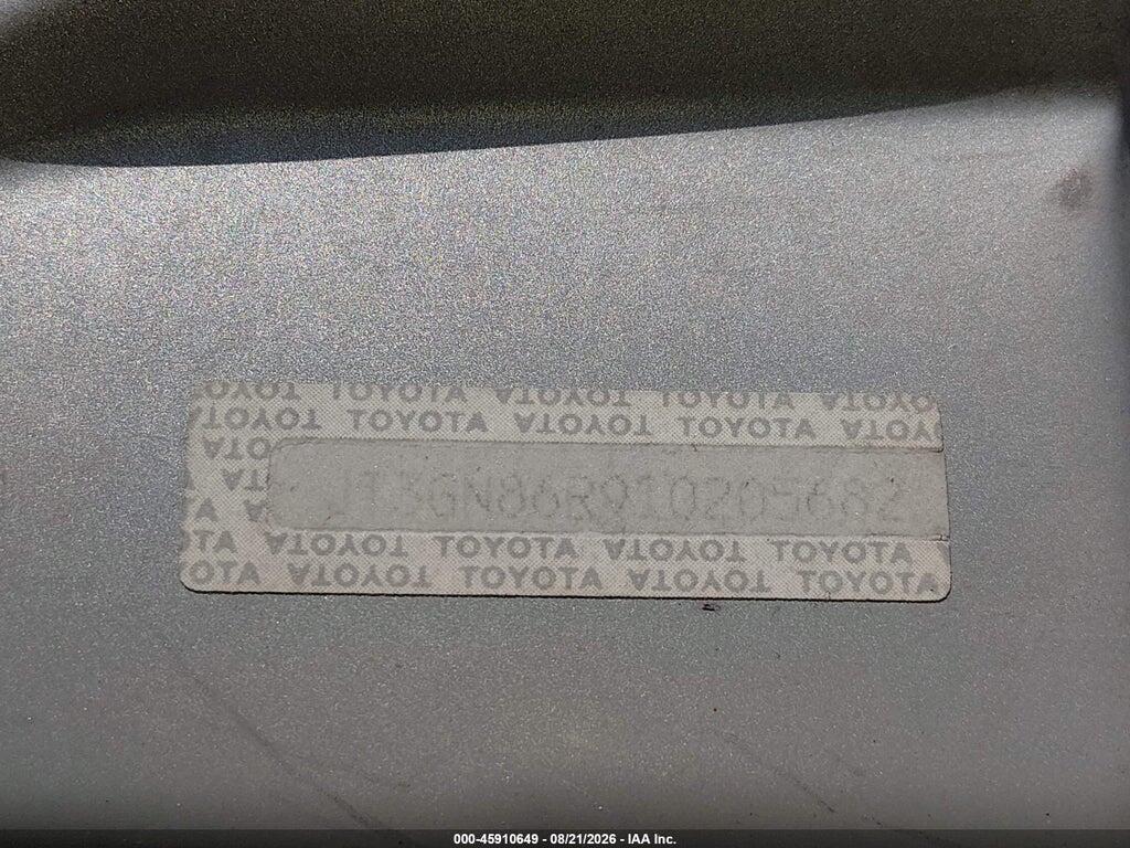 JT3GN86R910205682 2001 TOYOTA 4RUNNER photo no. 9