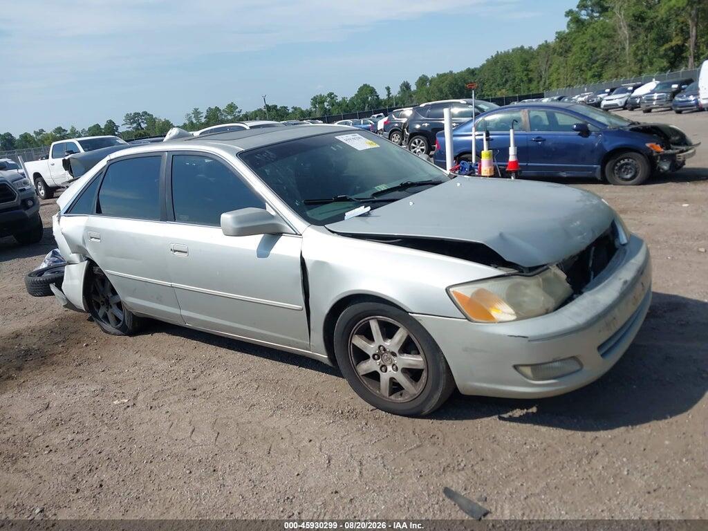 2001 TOYOTA AVALON 4T1BF28B61U116222