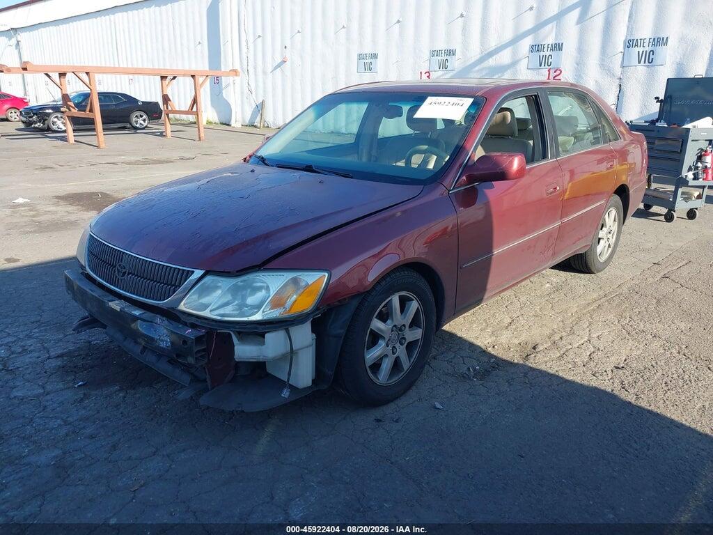 4T1BF28B31U153745 2001 TOYOTA AVALON photo no. 2