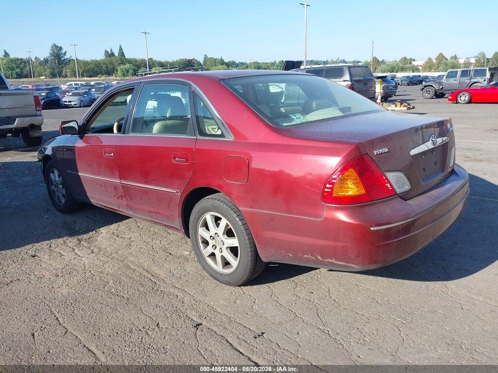 4T1BF28B31U153745 2001 TOYOTA AVALON photo no. 3