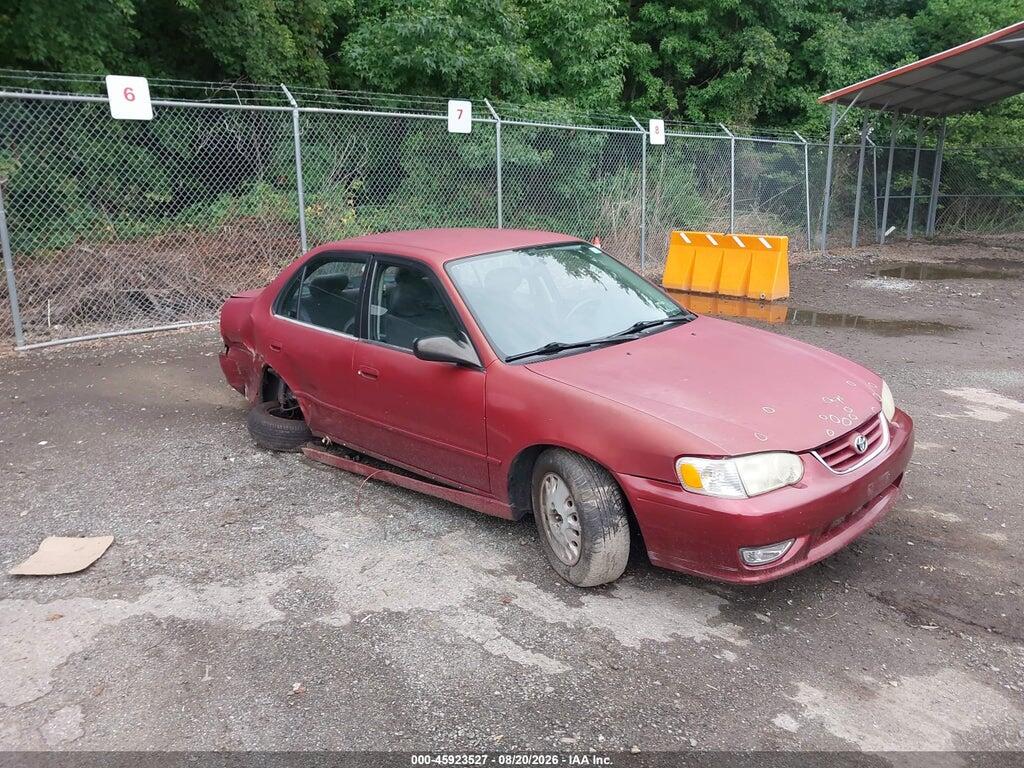 2001 TOYOTA COROLLA 1NXBR12E11Z460805