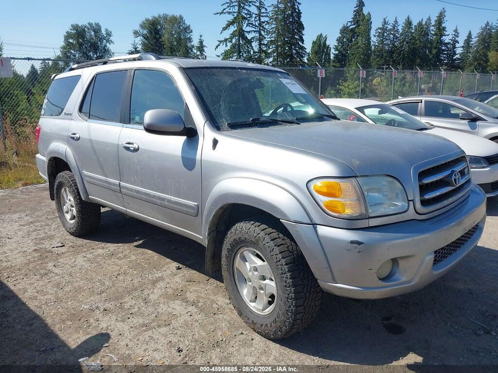 2001 TOYOTA SEQUOIA 5TDBT48A21S038512