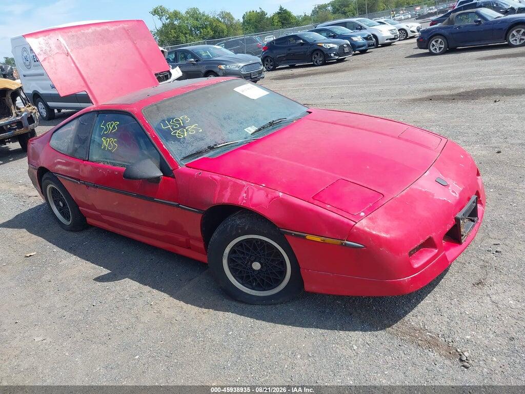 1988 PONTIAC FIERO 1G2PG1191JP209452