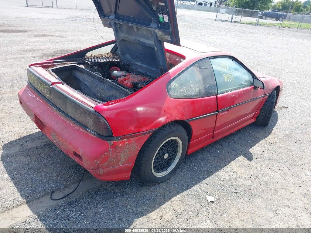 1G2PG1191JP209452 1988 PONTIAC FIERO photo no. 4