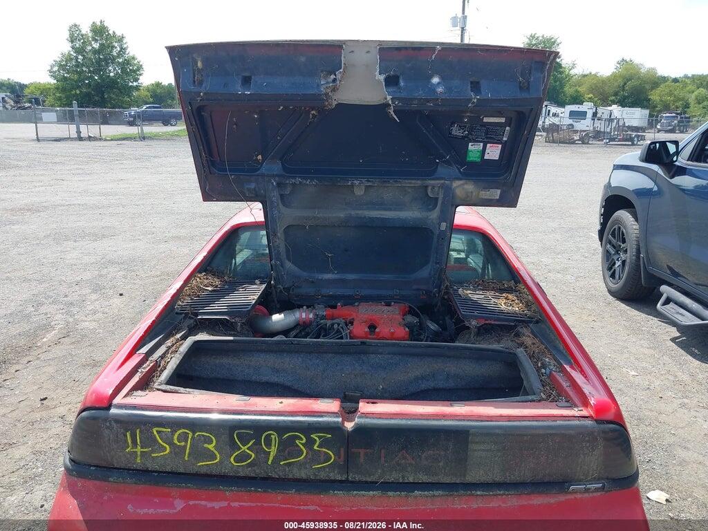 1G2PG1191JP209452 1988 PONTIAC FIERO photo no. 6