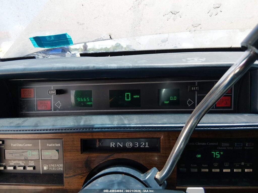 1G6CD1156K4312971 1989 CADILLAC DEVILLE photo no. 7