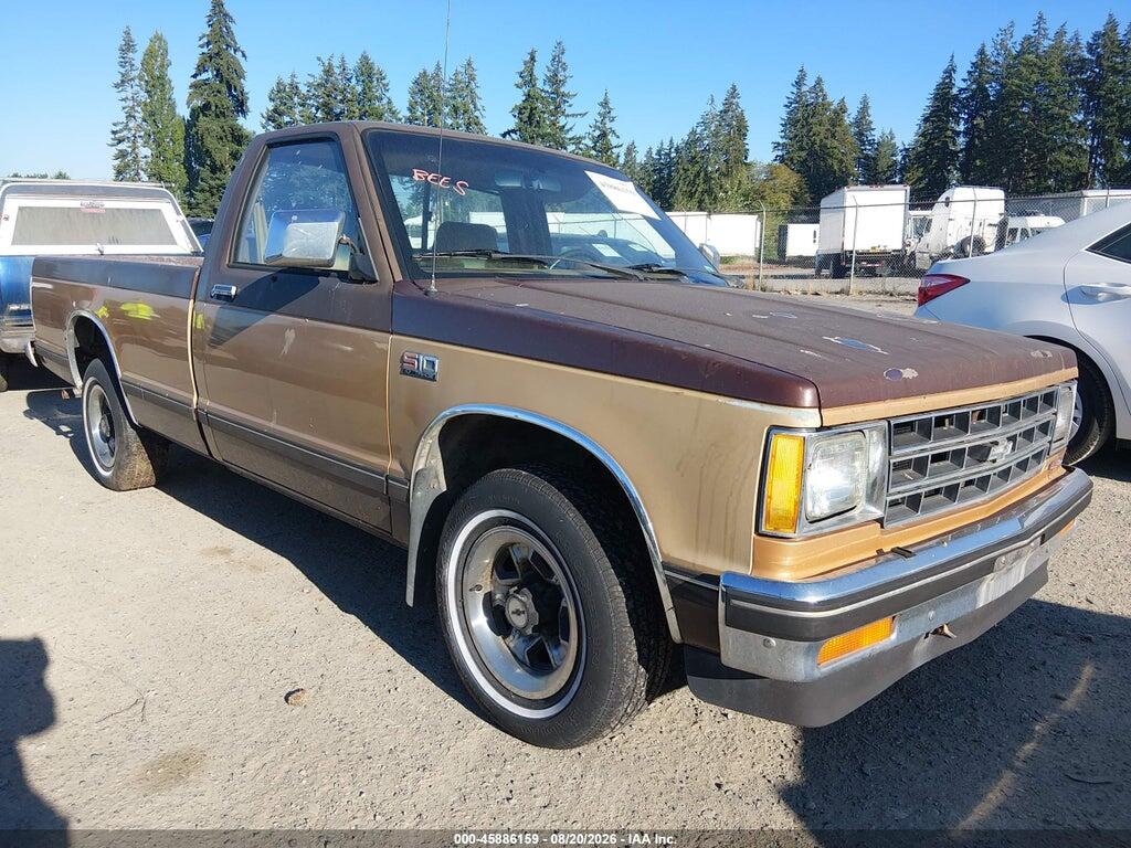 1989 CHEVROLET S TRUCK 1GCCS14Z6K8126292