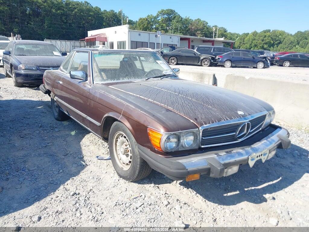 1982 MERCEDES-BENZ 380 WDBBA45A0CB011828