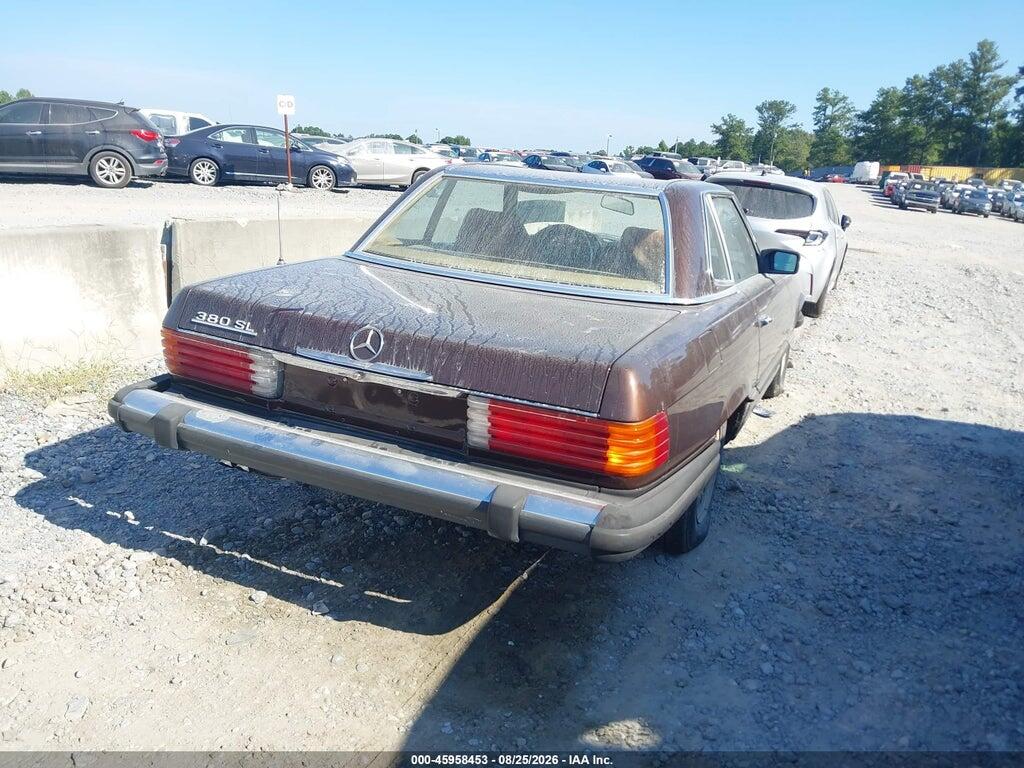 WDBBA45A0CB011828 1982 MERCEDES-BENZ 380 photo no. 4