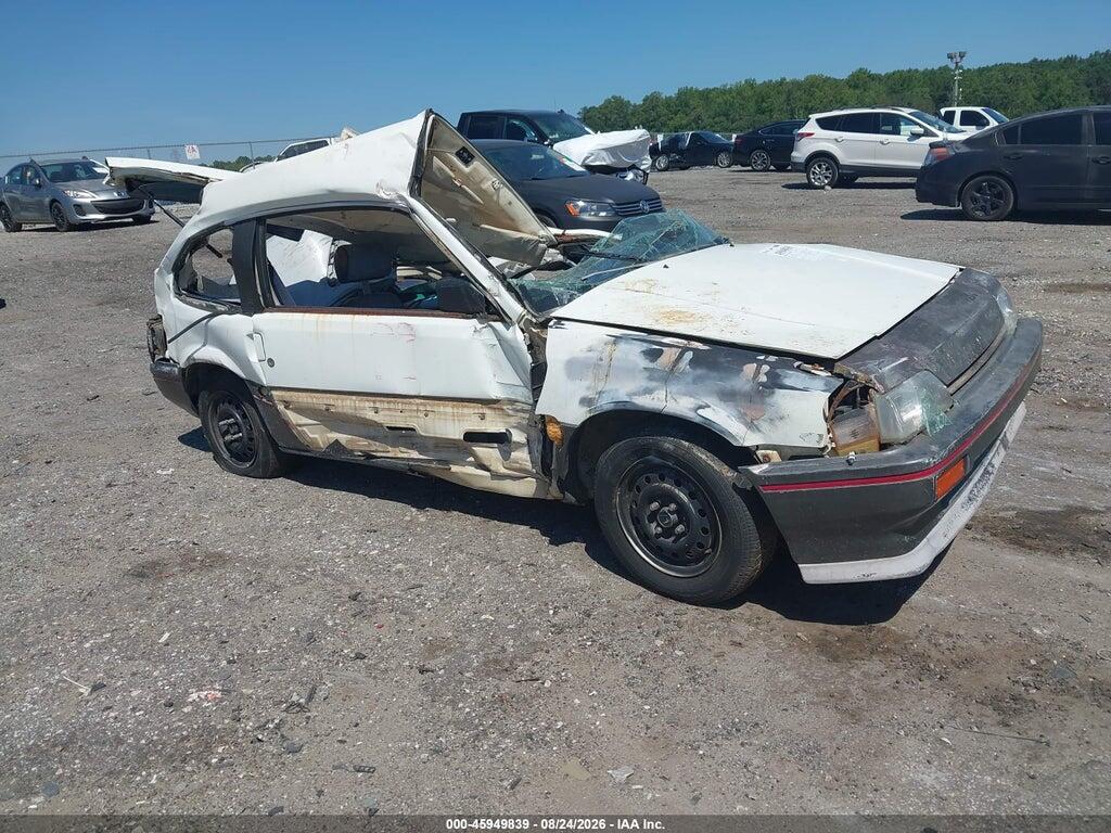 1986 HONDA CIVIC JHMAF5323GS017241