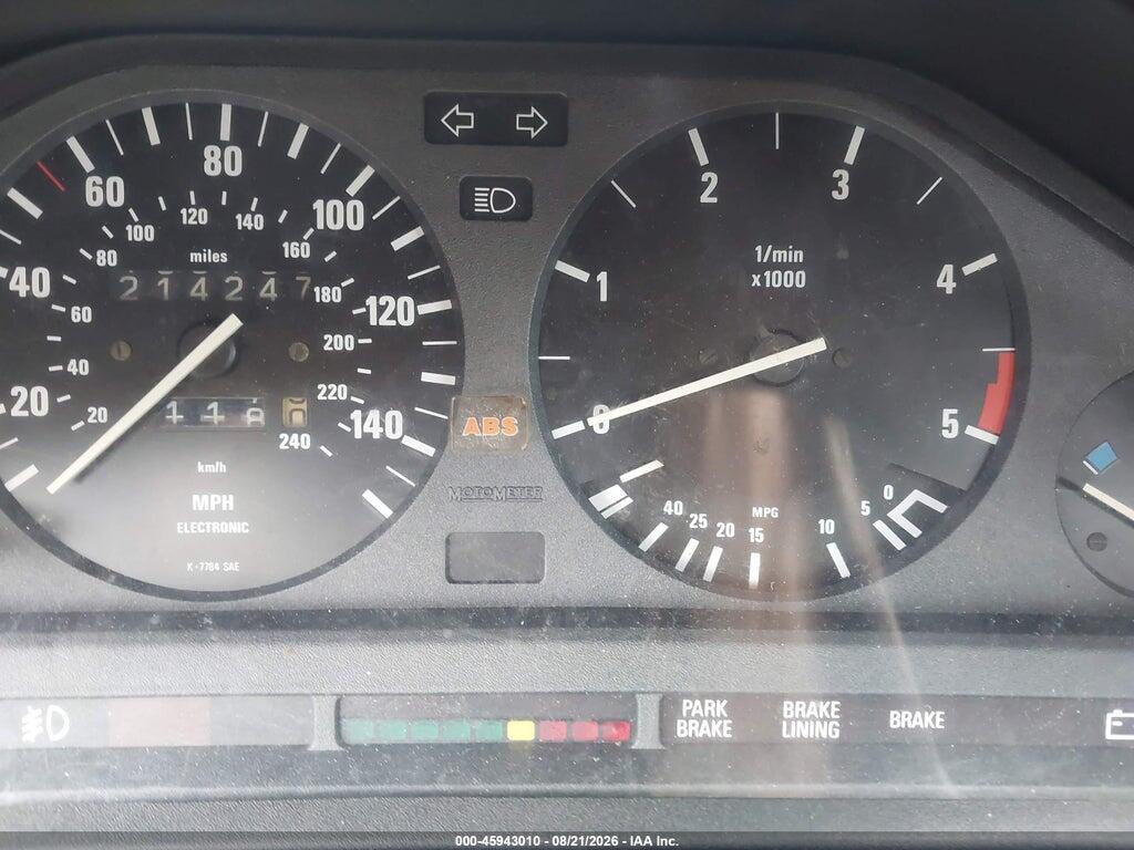 WBAAB5405G9671124 1986 BMW 325 photo no. 7