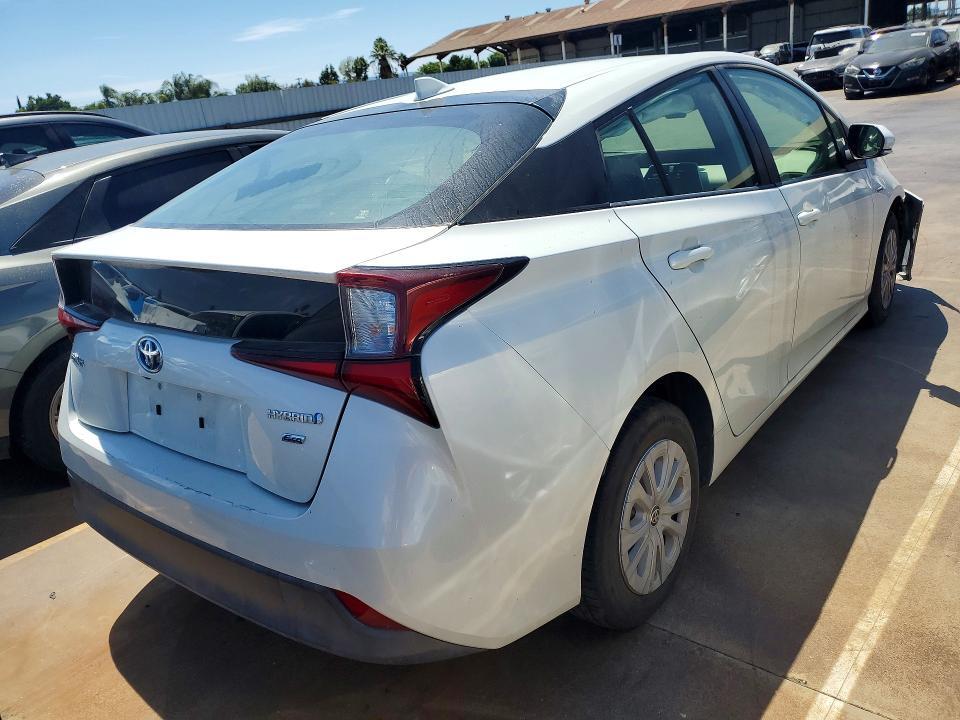 JTDKARFU3K3071294 2019 TOYOTA PRIUS photo no. 3