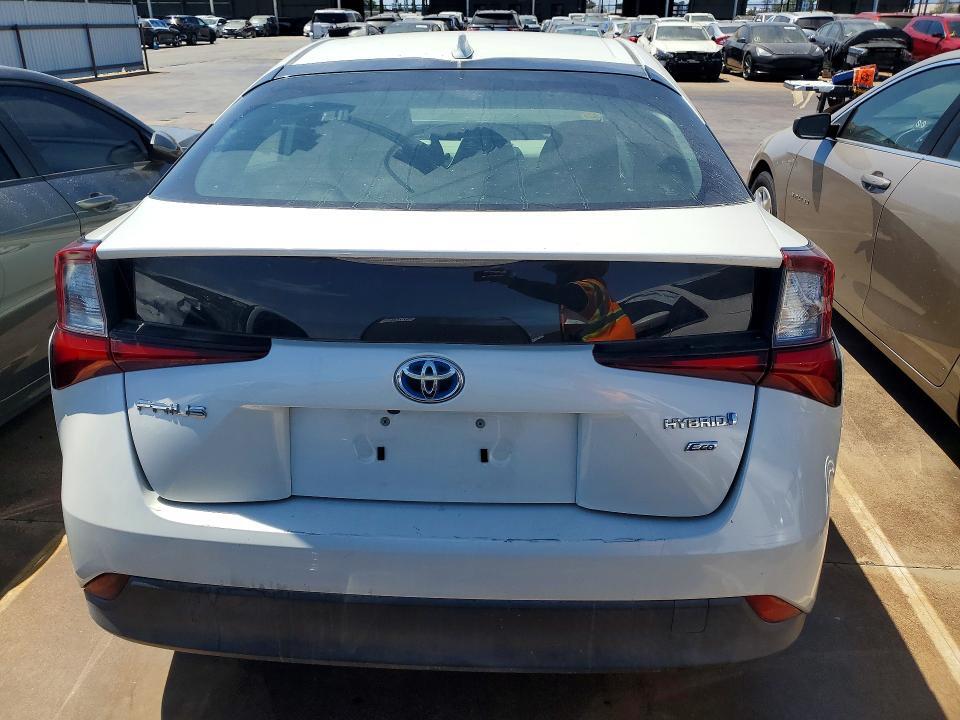 JTDKARFU3K3071294 2019 TOYOTA PRIUS photo no. 6