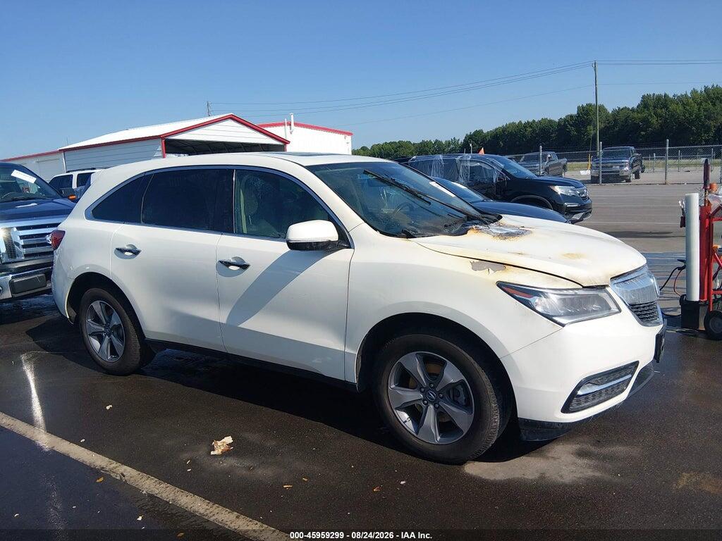 2016 ACURA MDX 5FRYD4H24GB048681