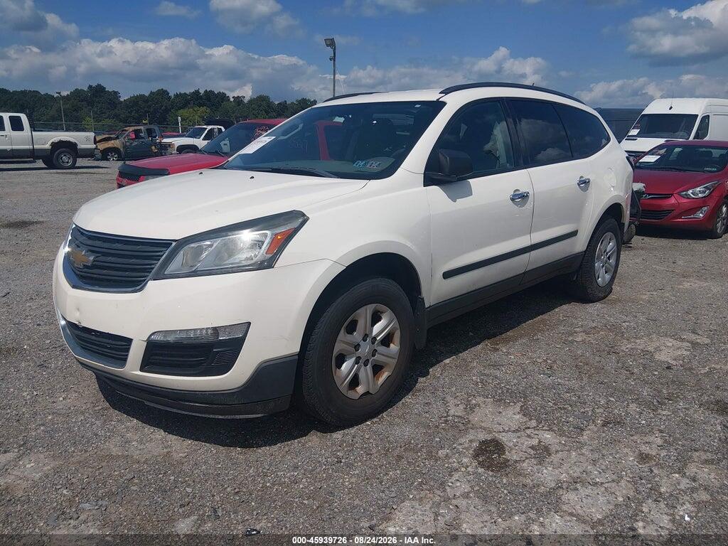1GNKRFKD5FJ245923 2015 CHEVROLET TRAVERSE photo no. 2