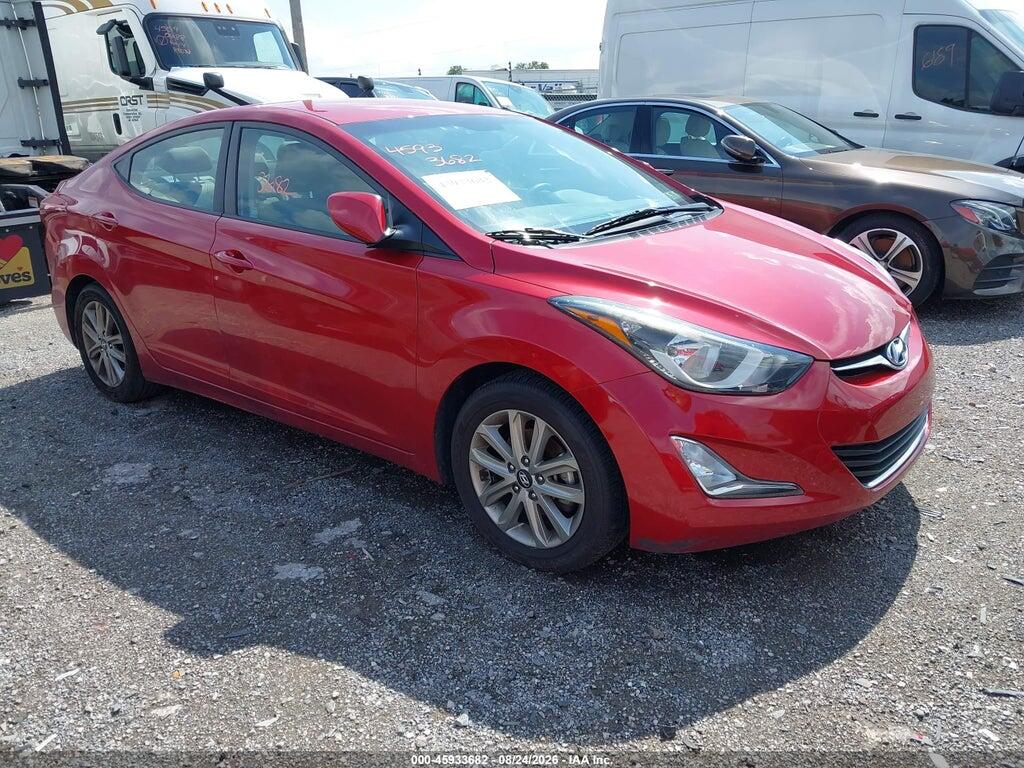 2014 HYUNDAI ELANTRA KMHDH4AE1EU118405