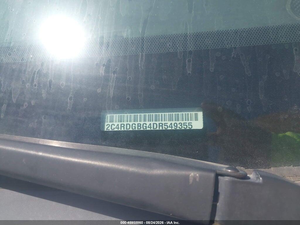 2C4RDGBG4DR549355 2013 DODGE GRAND CARAVAN photo no. 9