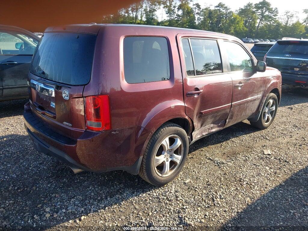 5FNYF4H58DB053772 2013 HONDA PILOT photo no. 4
