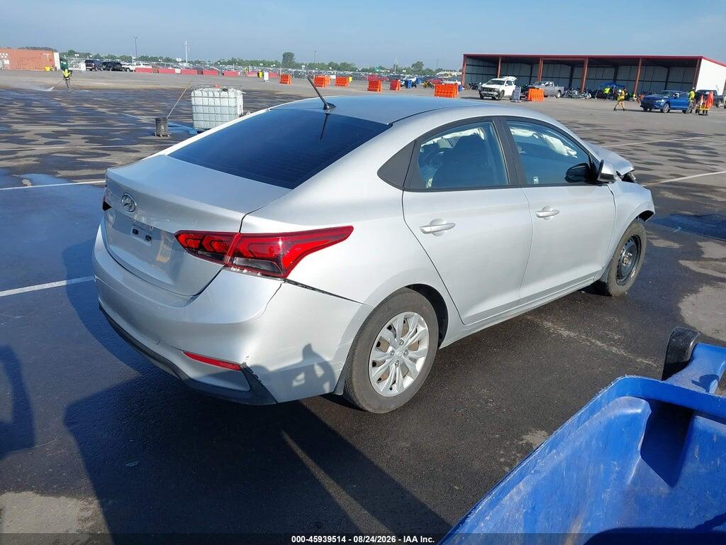 3KPC24A6XLE121373 2020 HYUNDAI ACCENT photo no. 4
