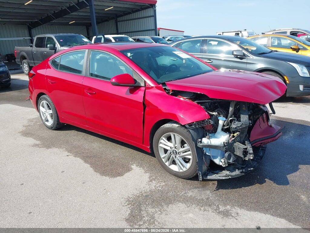 2019 HYUNDAI ELANTRA KMHD84LF2KU763713