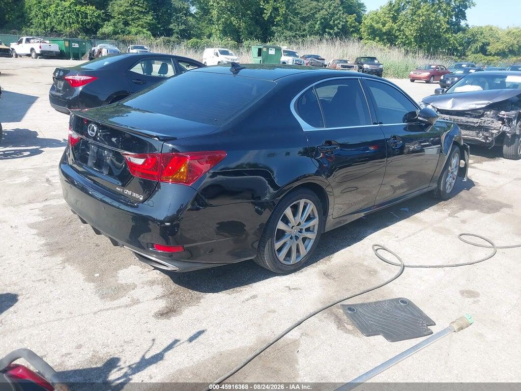 JTHCE1BL7D5005554 2013 LEXUS GS 350 photo no. 4