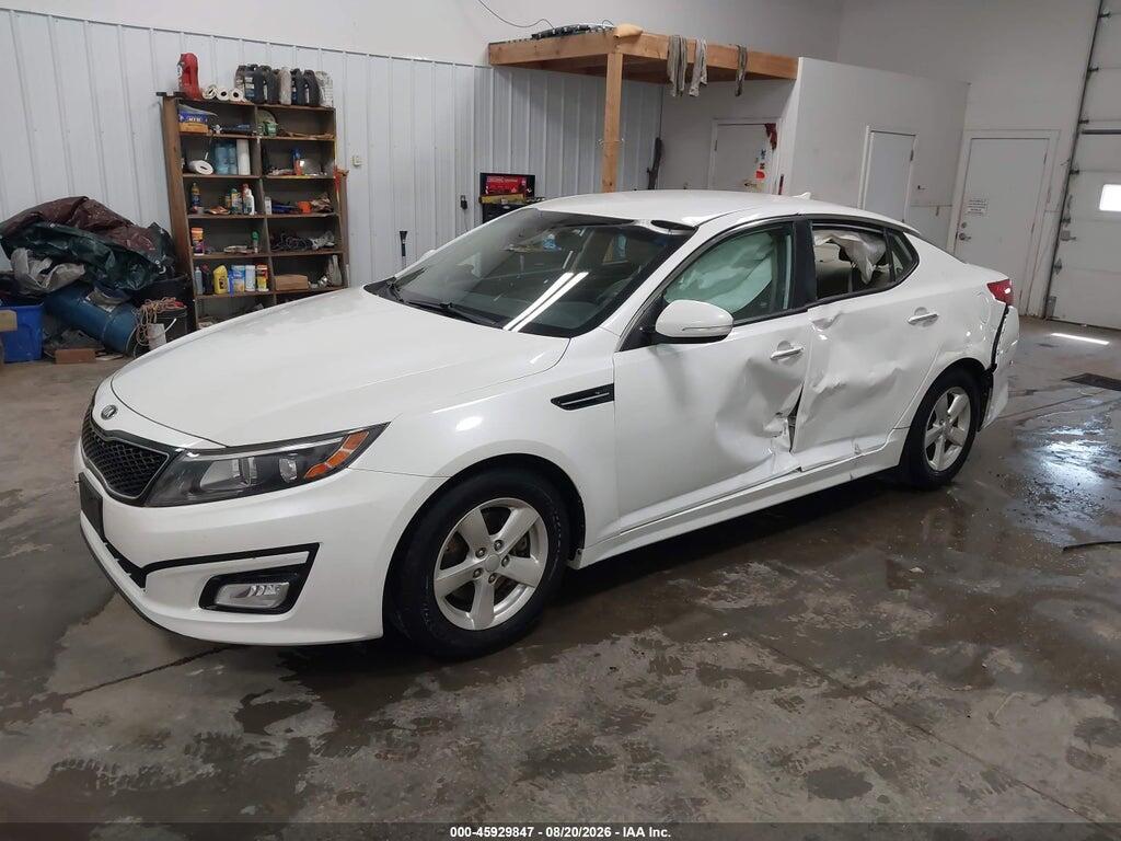 KNAGM4A70F5579327 2015 KIA OPTIMA photo no. 2