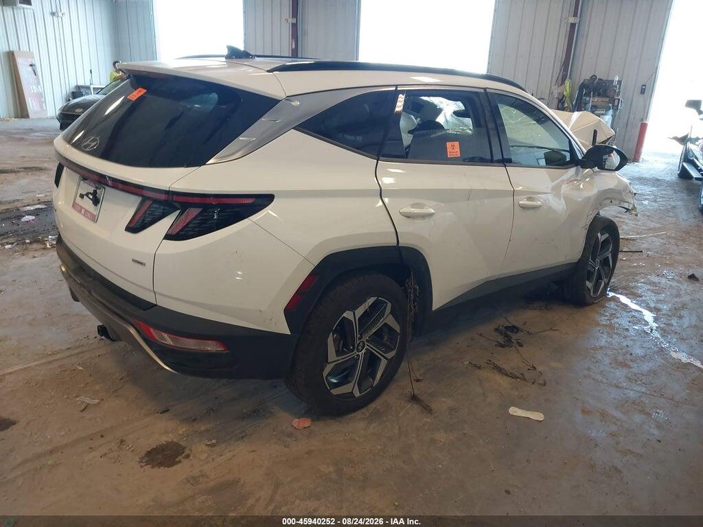 5NMJECAEXNH068752 2022 HYUNDAI TUCSON photo no. 4