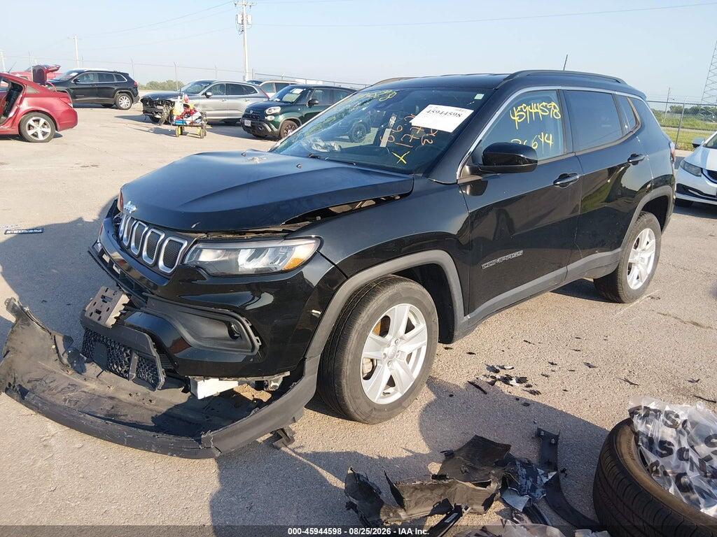 3C4NJDBB2NT123432 2022 JEEP COMPASS photo no. 2