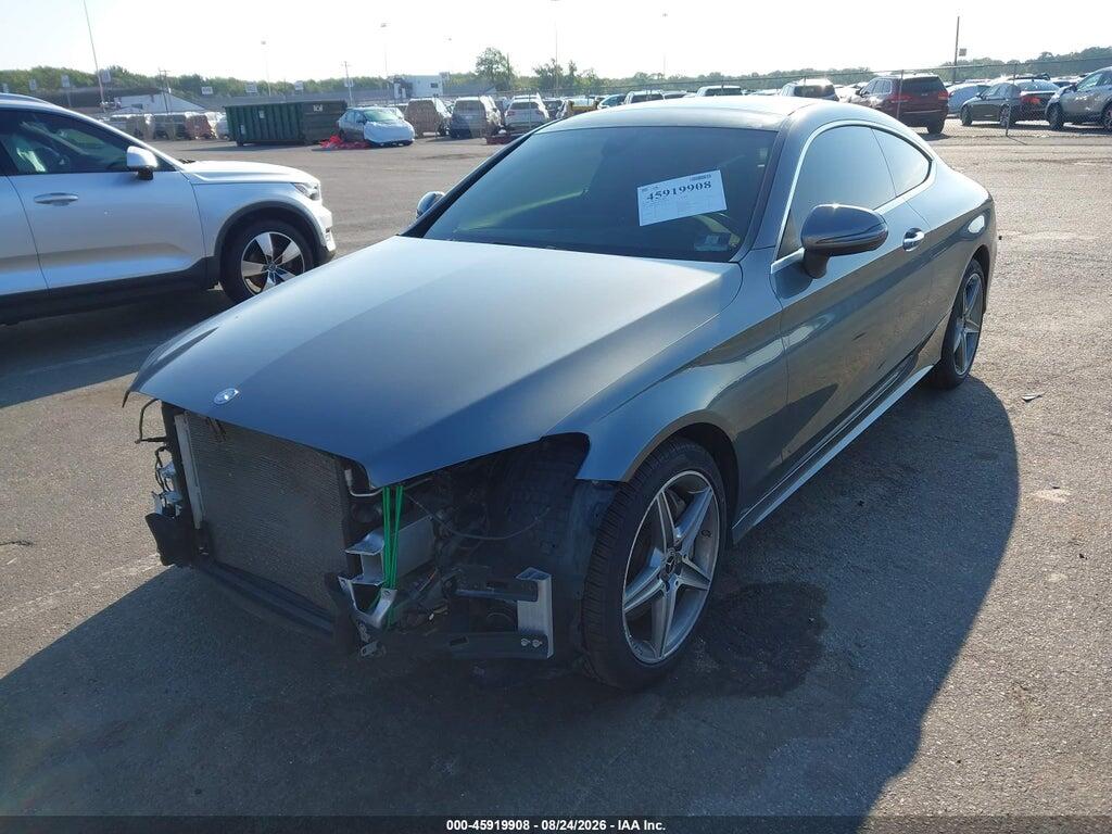 WDDWJ4KB2HF550456 2017 MERCEDES-BENZ C 300 photo no. 2