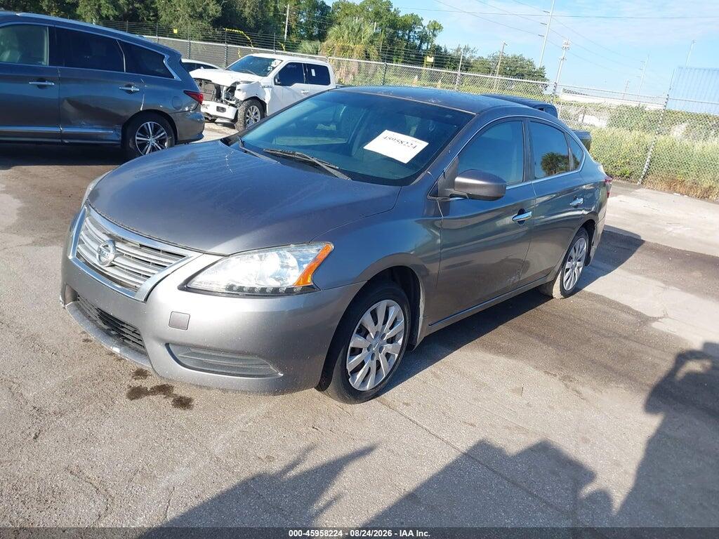 3N1AB7AP3FY310146 2015 NISSAN SENTRA photo no. 2
