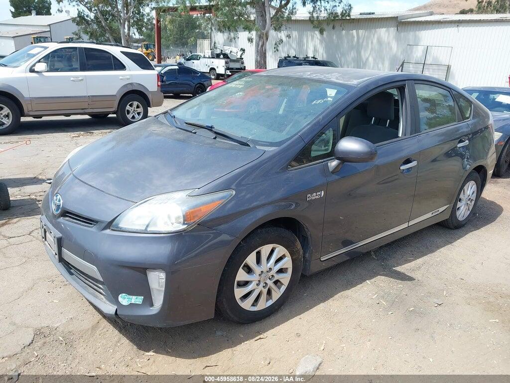 JTDKN3DP9E3058293 2014 TOYOTA PRIUS PLUG-IN photo no. 2