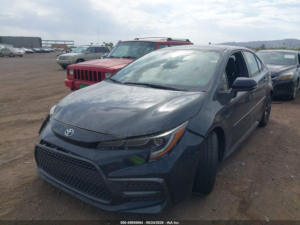 JTDS4MCE8MJ080661 2021 TOYOTA COROLLA photo no. 2