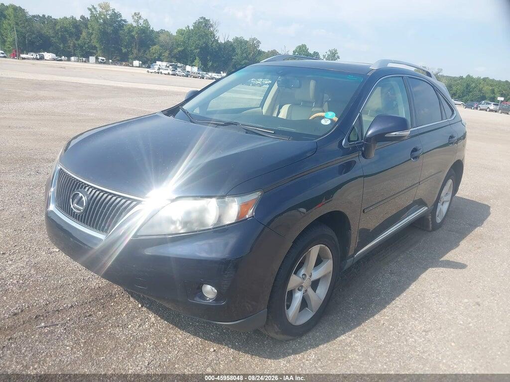 2T2BK1BA3AC044270 2010 LEXUS RX 350 photo no. 2