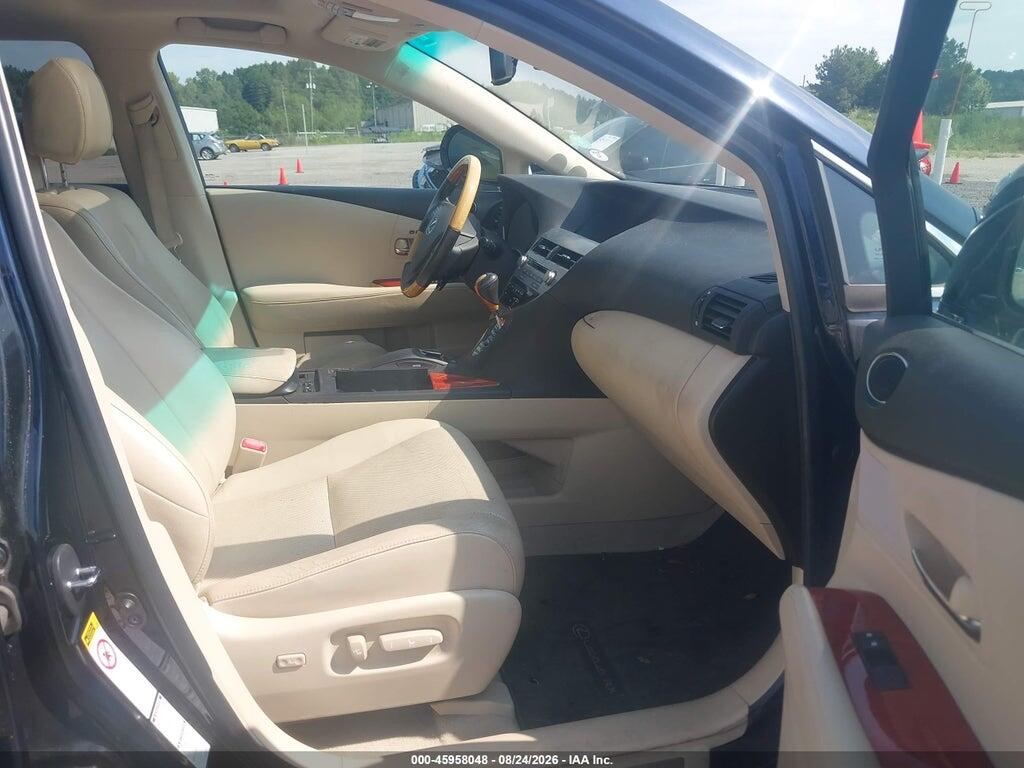 2T2BK1BA3AC044270 2010 LEXUS RX 350 photo no. 5