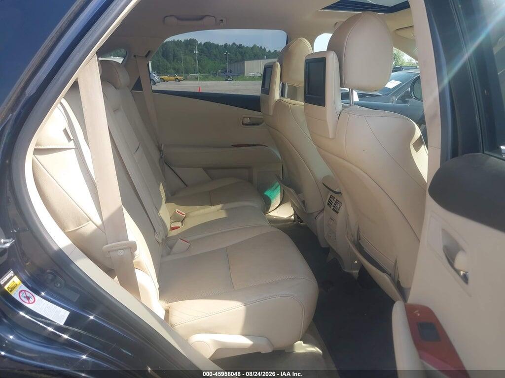2T2BK1BA3AC044270 2010 LEXUS RX 350 photo no. 8