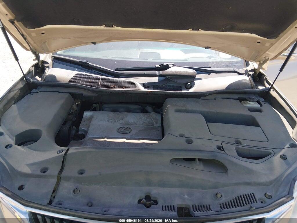 2T2ZK1BA3AC024244 2010 LEXUS RX 350 photo no. 10