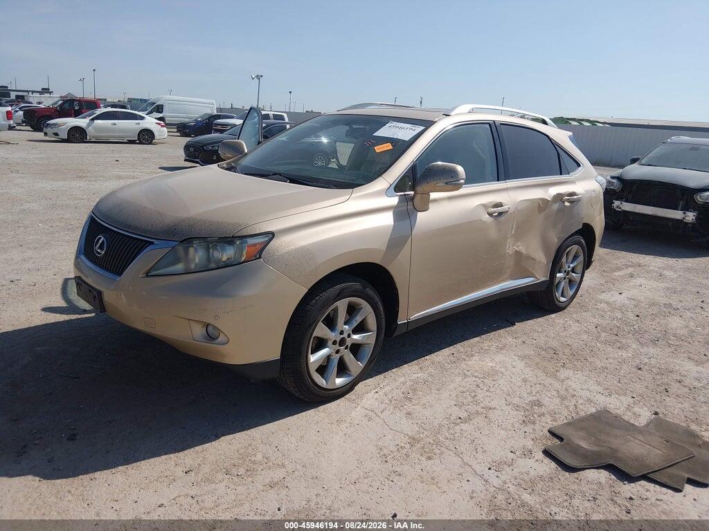 2T2ZK1BA3AC024244 2010 LEXUS RX 350 photo no. 2
