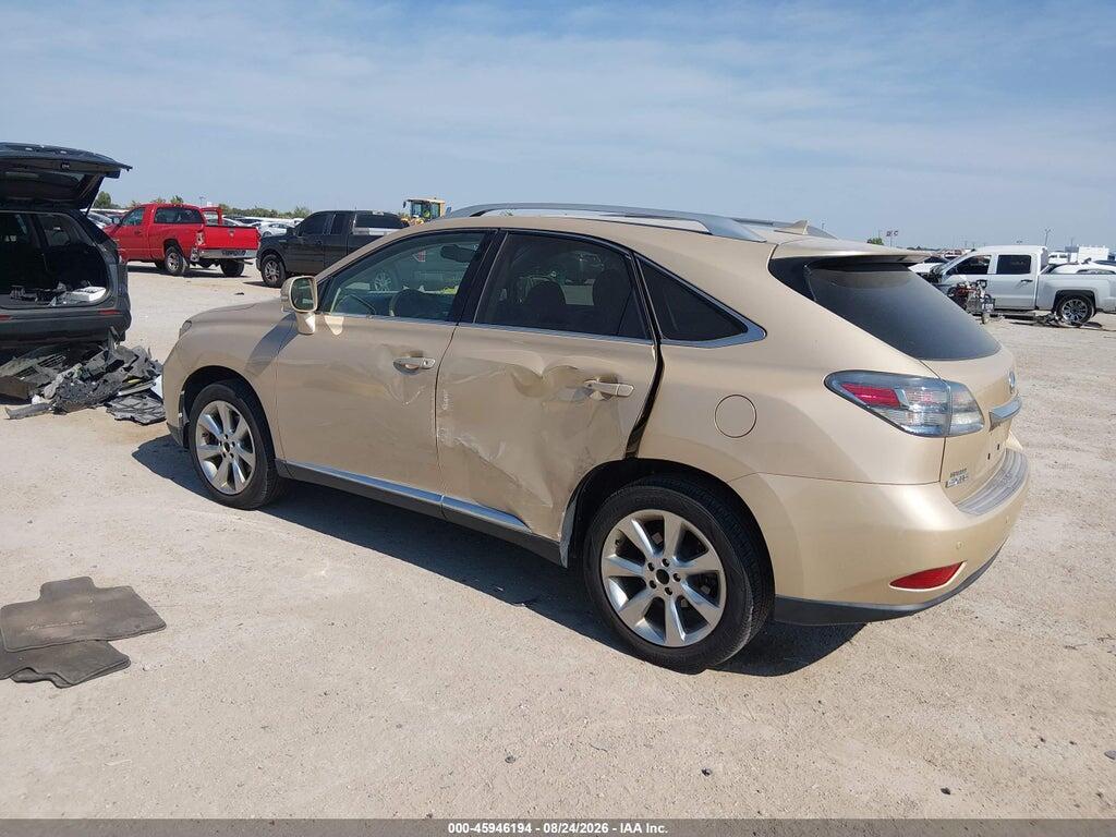 2T2ZK1BA3AC024244 2010 LEXUS RX 350 photo no. 3