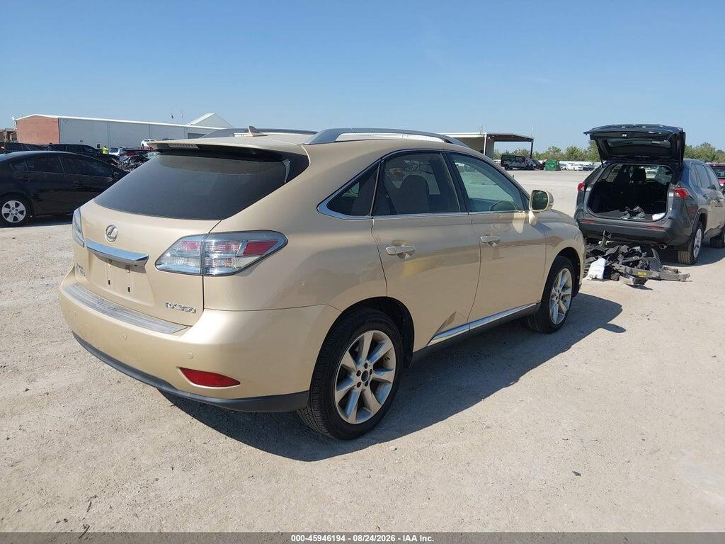 2T2ZK1BA3AC024244 2010 LEXUS RX 350 photo no. 4