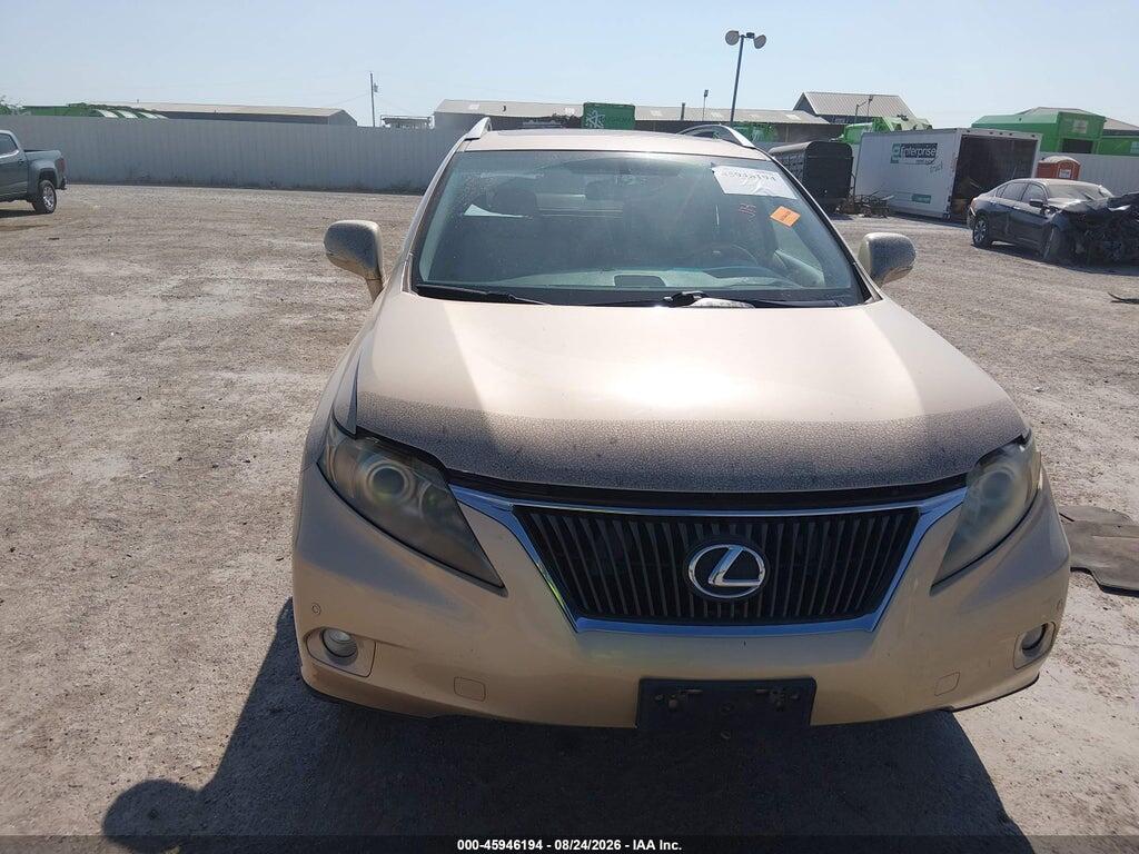 2T2ZK1BA3AC024244 2010 LEXUS RX 350 photo no. 6