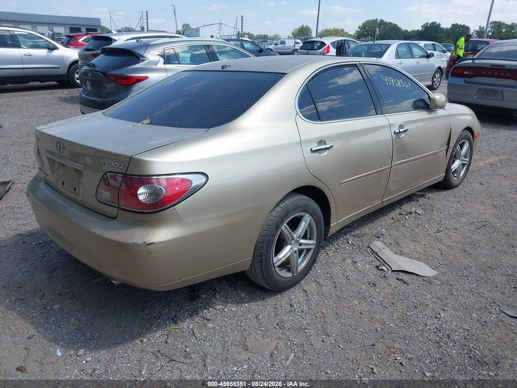 JTHBF30G236006629 2003 LEXUS ES 300 photo no. 4