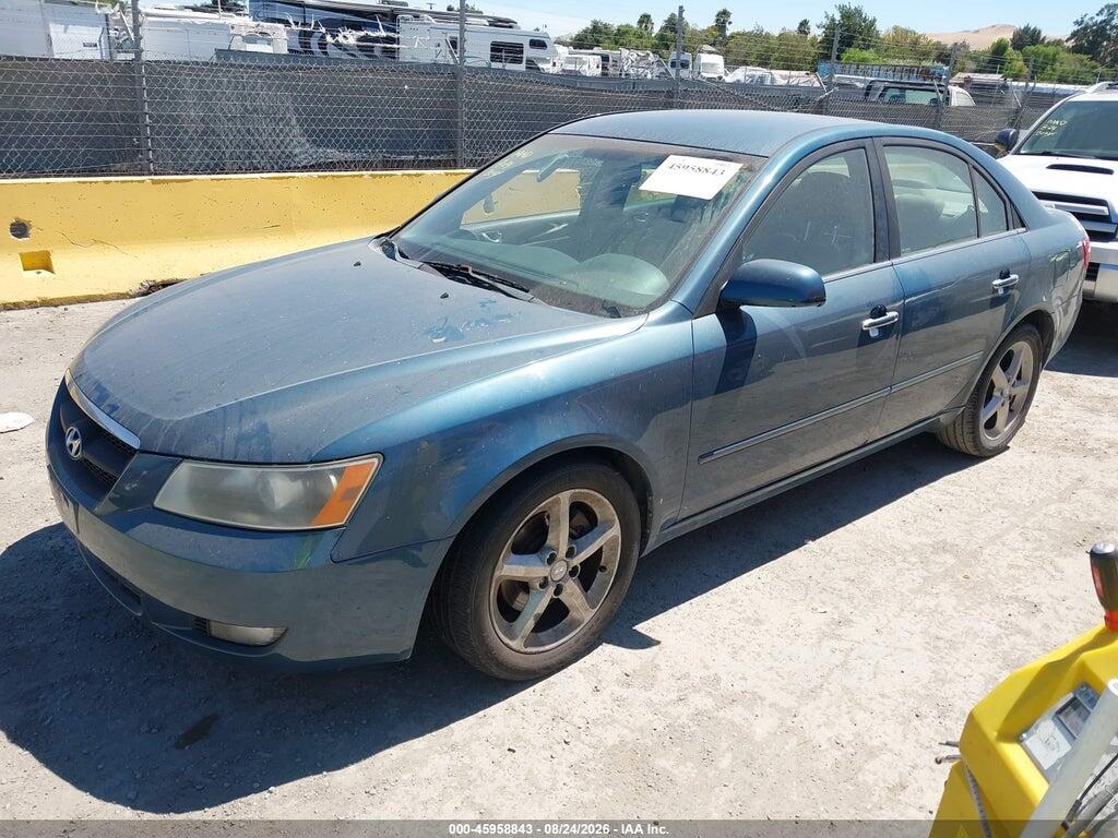 5NPEU46F56H045363 2006 HYUNDAI SONATA photo no. 2