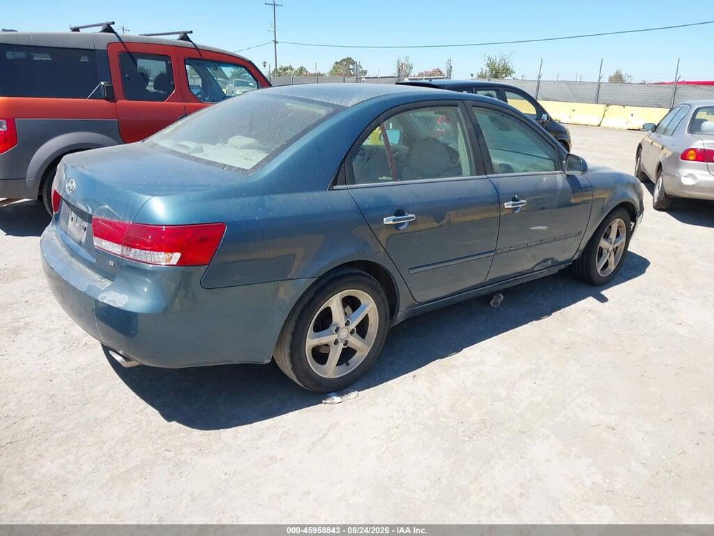 5NPEU46F56H045363 2006 HYUNDAI SONATA photo no. 4