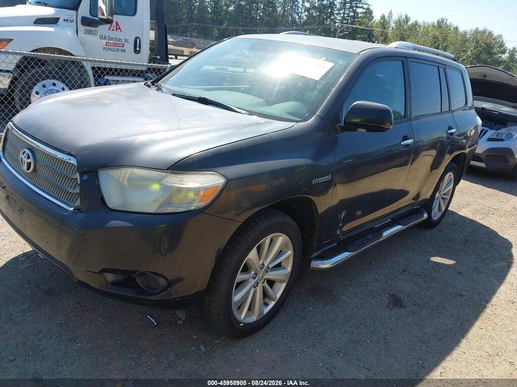 JTEBW3EH2A2046406 2010 TOYOTA HIGHLANDER HYBRID photo no. 2