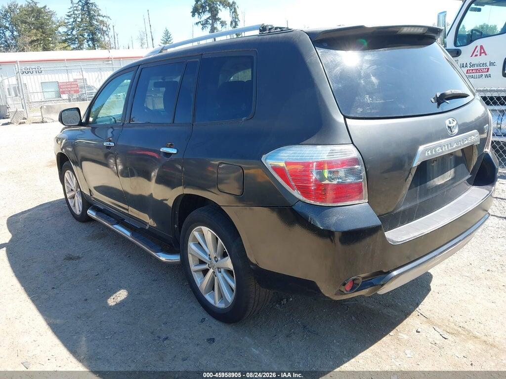 JTEBW3EH2A2046406 2010 TOYOTA HIGHLANDER HYBRID photo no. 3