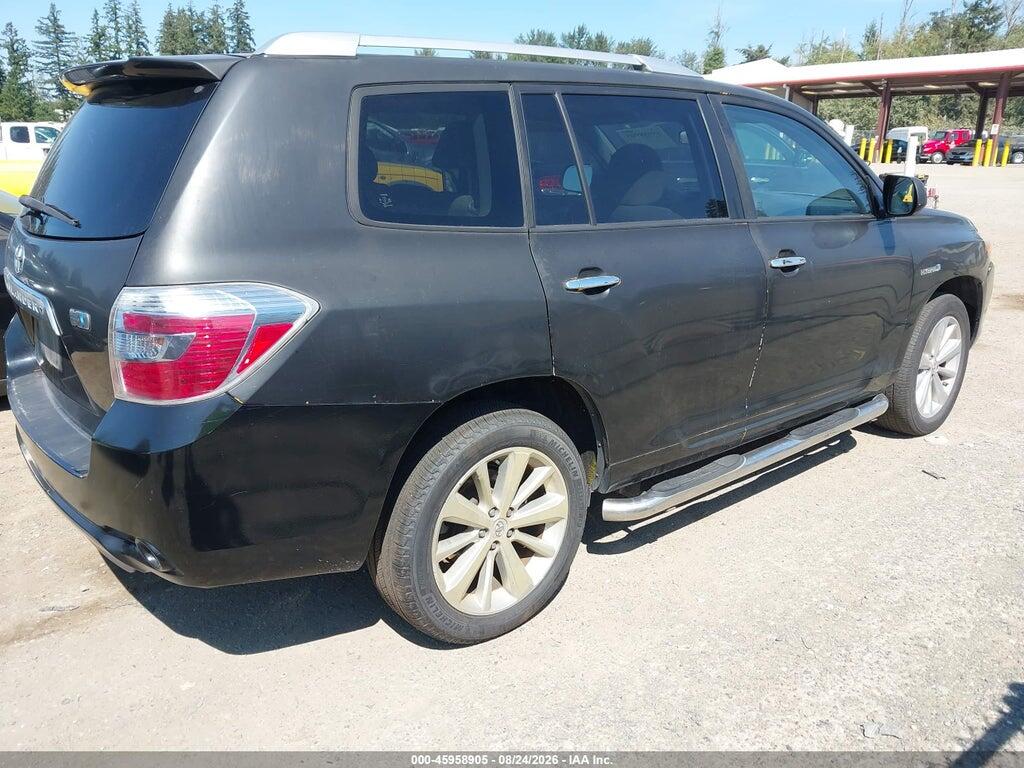 JTEBW3EH2A2046406 2010 TOYOTA HIGHLANDER HYBRID photo no. 4